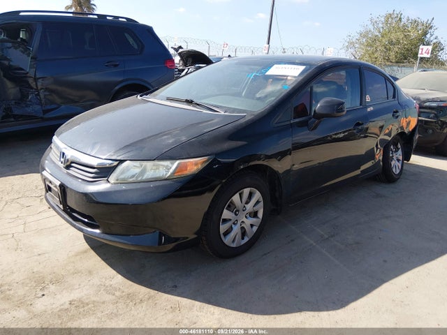 Продаж на аукціоні авто 2012 Honda Civic Lx, vin: 19XFB2F58CE377061, номер лоту: 46181110