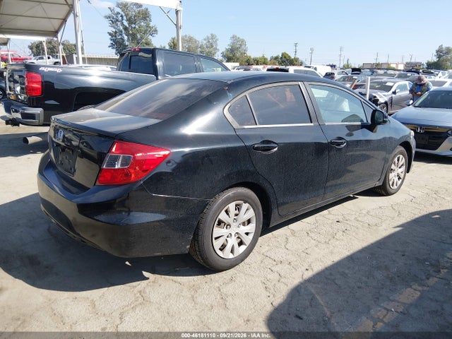 Продаж на аукціоні авто 2012 Honda Civic Lx, vin: 19XFB2F58CE377061, номер лоту: 46181110