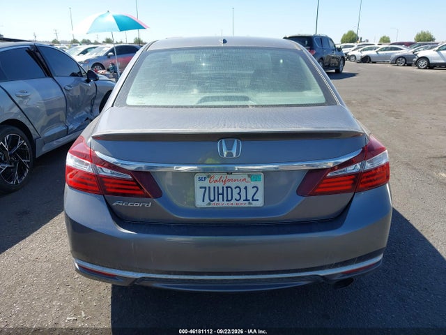 Aukcja sprzedaży 2016 Honda Accord Ex-l, vin: 1HGCR2F82GA144361, numer aukcji: 46181112