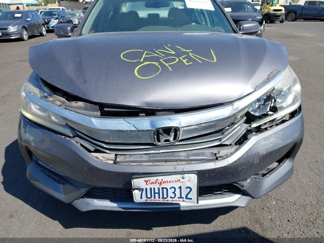 Aukcja sprzedaży 2016 Honda Accord Ex-l, vin: 1HGCR2F82GA144361, numer aukcji: 46181112