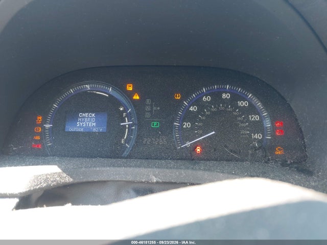 46181255 :رقم المزاد ، JTHBB1BAXA2007752 vin ، 2010 Lexus Hs 250h Premium مزاد بيع