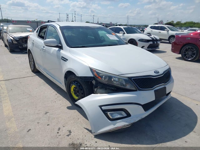 46181271 :رقم المزاد ، KNAGM4A7XF5617646 vin ، 2015 Kia Optima Lx مزاد بيع