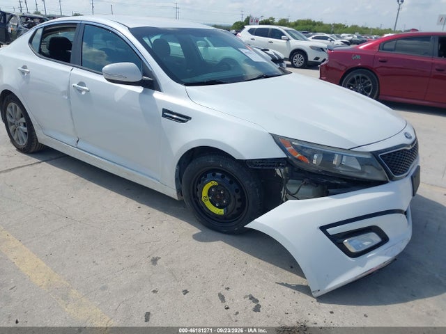 46181271 :رقم المزاد ، KNAGM4A7XF5617646 vin ، 2015 Kia Optima Lx مزاد بيع