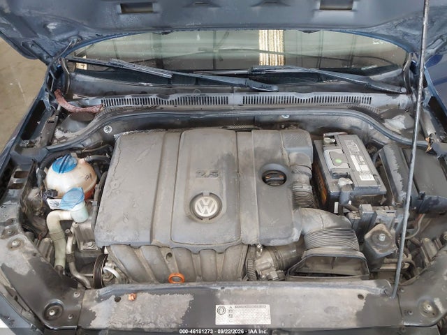 46181273 :رقم المزاد ، 3VWDZ7AJ5BM073420 vin ، 2011 Volkswagen Jetta 2.5l Se مزاد بيع