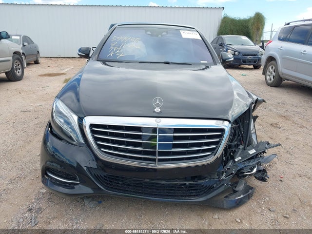 2015 Mercedes-benz S 550 4matic მანქანა იყიდება აუქციონზე, vin: WDDUG8FB4FA098057, აუქციონის ნომერი: 46181274