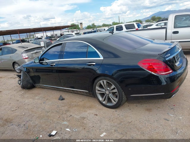 2015 Mercedes-benz S 550 4matic მანქანა იყიდება აუქციონზე, vin: WDDUG8FB4FA098057, აუქციონის ნომერი: 46181274