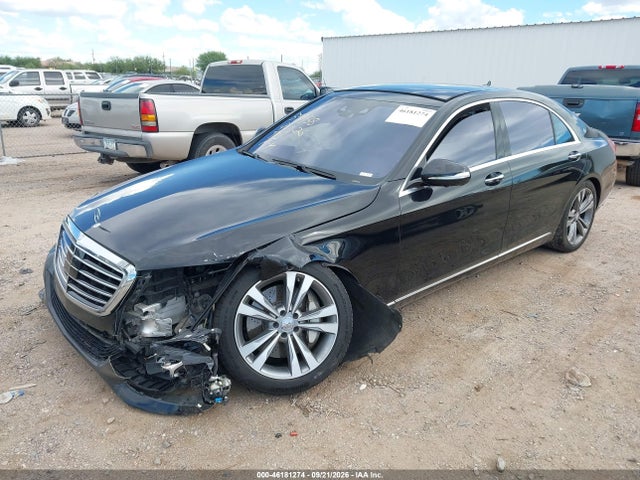 2015 Mercedes-benz S 550 4matic მანქანა იყიდება აუქციონზე, vin: WDDUG8FB4FA098057, აუქციონის ნომერი: 46181274