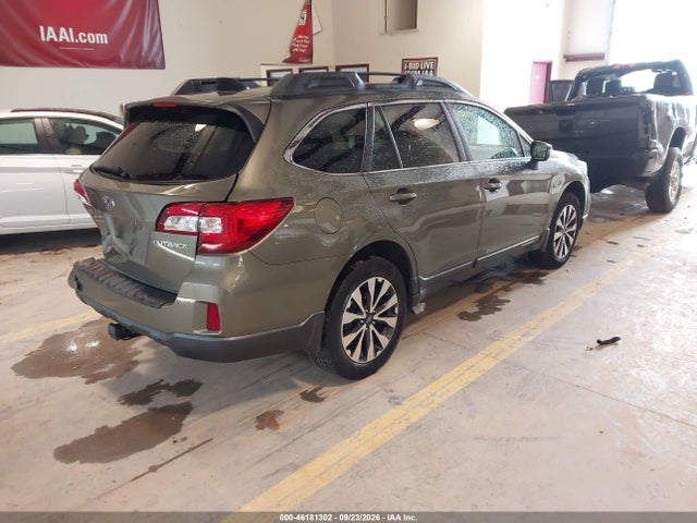 46181302 :رقم المزاد ، 4S4BSBNC3G3282706 vin ، 2016 Subaru Outback 2.5i Limited مزاد بيع