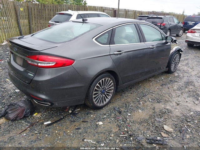 2017 Ford Fusion Platinum/titanium მანქანა იყიდება აუქციონზე, vin: 3FA6P0K92HR116139, აუქციონის ნომერი: 46181307