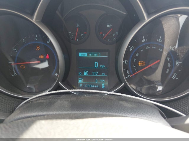 46181424 :رقم المزاد ، 1G1PE5SB8D7133333 vin ، 2013 Chevrolet Cruze 2lt Auto مزاد بيع