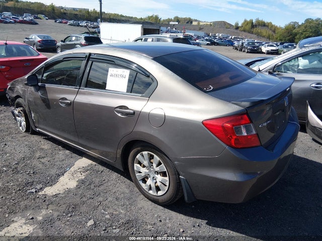 Продажа на аукционе авто 2012 Honda Civic Lx, vin: 2HGFB2F58CH529474, номер лота: 46181584