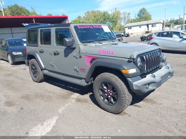 Продаж на аукціоні авто 2020 Jeep Wrangler Unlimited Willys 4x4, vin: 1C4HJXDN0LW158919, номер лоту: 46181636