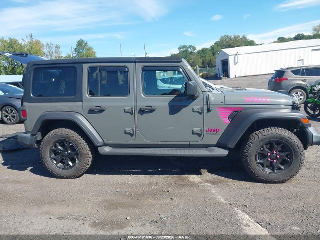 Продаж на аукціоні авто 2020 Jeep Wrangler Unlimited Willys 4x4, vin: 1C4HJXDN0LW158919, номер лоту: 46181636