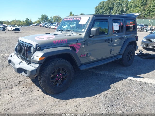 Продаж на аукціоні авто 2020 Jeep Wrangler Unlimited Willys 4x4, vin: 1C4HJXDN0LW158919, номер лоту: 46181636