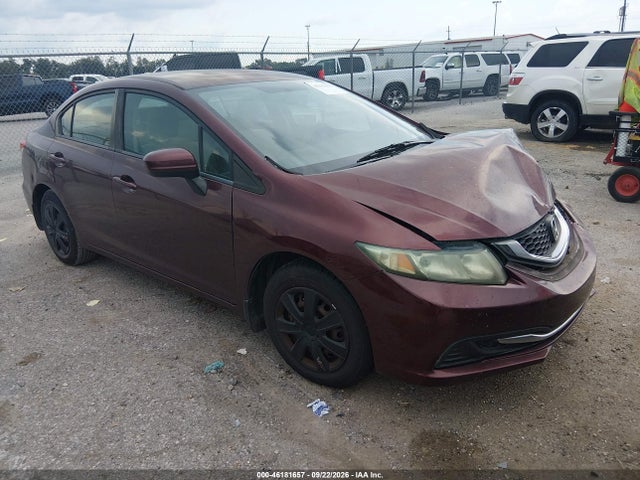 Auction sale of the 2015 Honda Civic Lx, vin: 19XFB2F54FE051021, lot number: 46181657