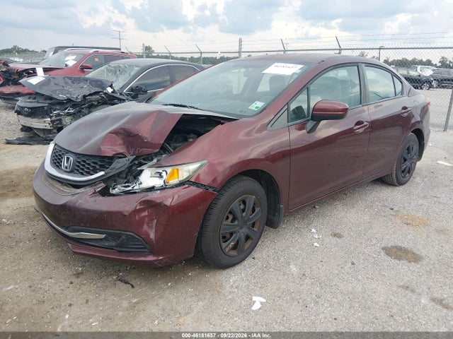 Aukcja sprzedaży 2015 Honda Civic Lx, vin: 19XFB2F54FE051021, numer aukcji: 46181657