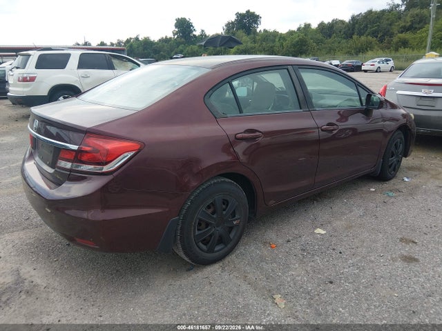 Aukcja sprzedaży 2015 Honda Civic Lx, vin: 19XFB2F54FE051021, numer aukcji: 46181657