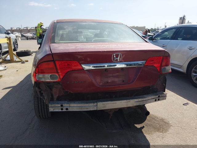 2009 Honda Civic Lx მანქანა იყიდება აუქციონზე, vin: 19XFA16599E016217, აუქციონის ნომერი: 46181683