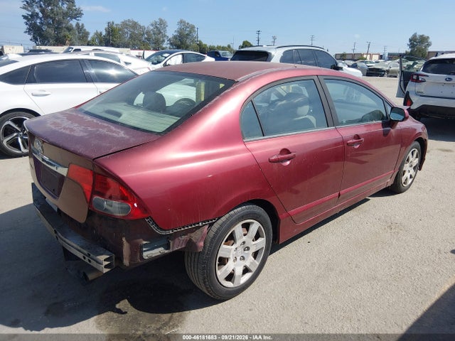 2009 Honda Civic Lx მანქანა იყიდება აუქციონზე, vin: 19XFA16599E016217, აუქციონის ნომერი: 46181683