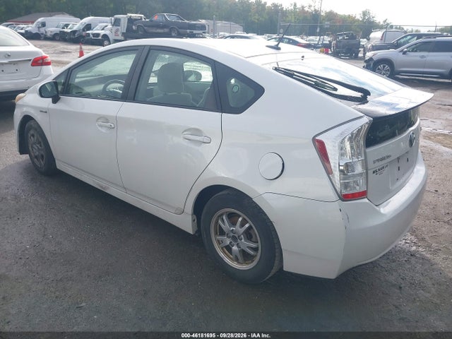 Продаж на аукціоні авто 2011 Toyota Prius Two, vin: JTDKN3DU0B5365731, номер лоту: 46181695