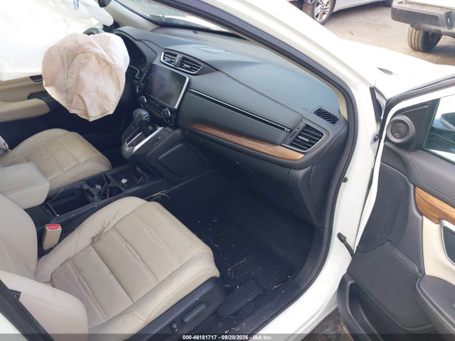 2019 Honda Cr-v Ex-l მანქანა იყიდება აუქციონზე, vin: 5J6RW2H8XKL037256, აუქციონის ნომერი: 46181717
