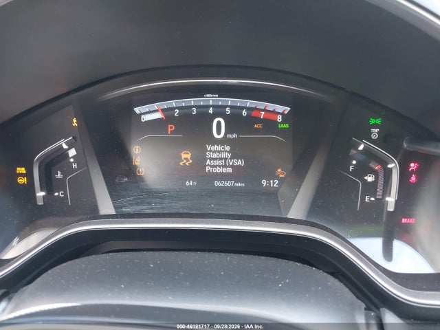 2019 Honda Cr-v Ex-l მანქანა იყიდება აუქციონზე, vin: 5J6RW2H8XKL037256, აუქციონის ნომერი: 46181717