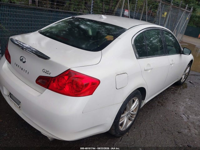 2012 Infiniti G25x მანქანა იყიდება აუქციონზე, vin: JN1DV6AR8CM862515, აუქციონის ნომერი: 46181744