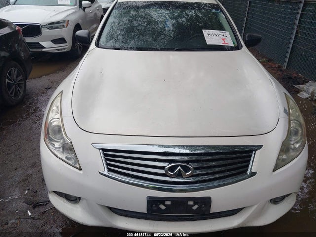 2012 Infiniti G25x მანქანა იყიდება აუქციონზე, vin: JN1DV6AR8CM862515, აუქციონის ნომერი: 46181744