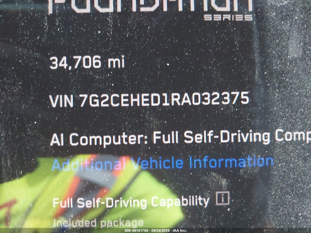 Продаж на аукціоні авто 2024 Tesla Cybertruck All-wheel Drive, vin: 7G2CEHED1RA032375, номер лоту: 46181768