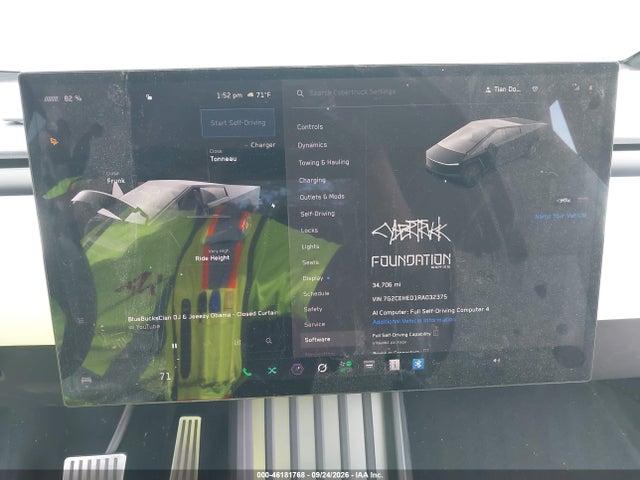 Продаж на аукціоні авто 2024 Tesla Cybertruck All-wheel Drive, vin: 7G2CEHED1RA032375, номер лоту: 46181768