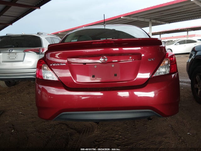 46181790 :رقم المزاد ، 3N1CN7AP3KL856551 vin ، 2019 Nissan Versa 1.6 Sv مزاد بيع