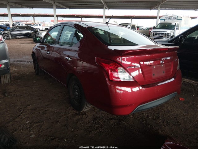 46181790 :رقم المزاد ، 3N1CN7AP3KL856551 vin ، 2019 Nissan Versa 1.6 Sv مزاد بيع