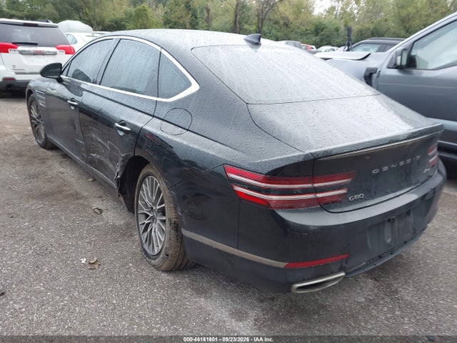 46181801 :رقم المزاد ، KMTGB4SC2MU049336 vin ، 2021 Genesis G80 2.5t Awd مزاد بيع