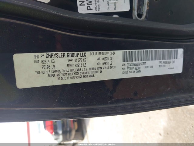 Aukcja sprzedaży 2014 Dodge Charger Se, vin: 2C3CDXBG6EH266537, numer aukcji: 46181824