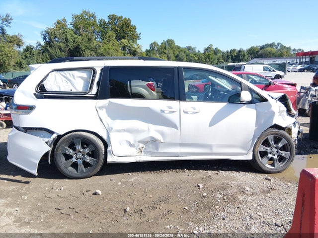 2012 Toyota Sienna Se 8 Passenger მანქანა იყიდება აუქციონზე, vin: 5TDXK3DC3CS184897, აუქციონის ნომერი: 46181836
