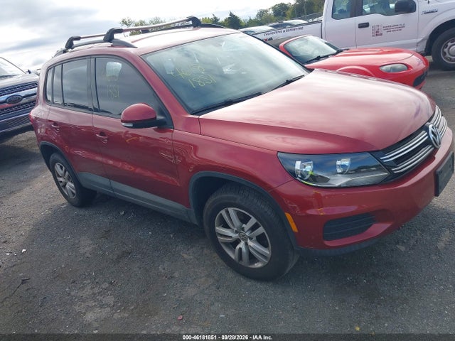 Auction sale of the 2016 Volkswagen Tiguan S, vin: WVGBV7AX9GW050493, lot number: 46181851