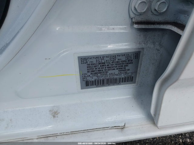 Продажа на аукционе авто 2022 Nissan Sentra Sv Xtronic Cvt, vin: 3N1AB8CV8NY307081, номер лота: 46181880