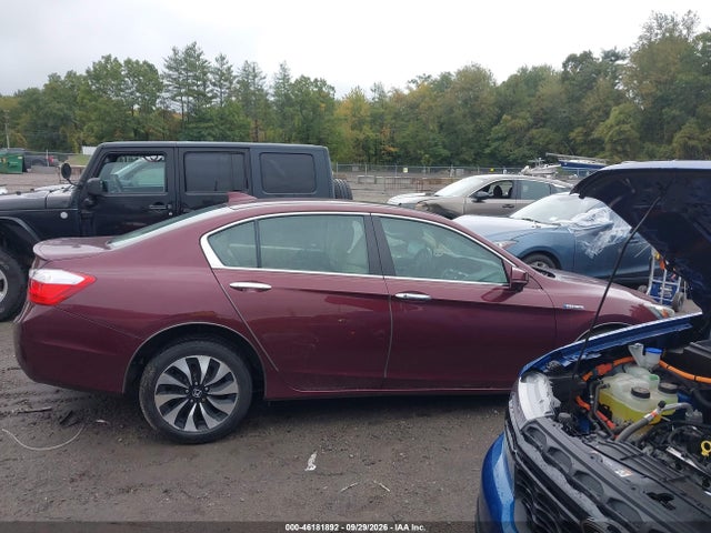 Aukcja sprzedaży 2014 Honda Accord Hybrid Ex-l, vin: 1HGCR6F51EA009205, numer aukcji: 46181892