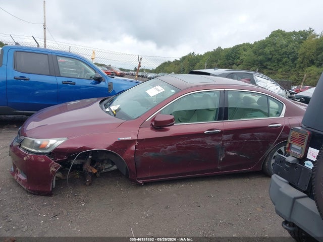 Aukcja sprzedaży 2014 Honda Accord Hybrid Ex-l, vin: 1HGCR6F51EA009205, numer aukcji: 46181892