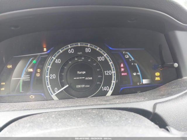 Aukcja sprzedaży 2014 Honda Accord Hybrid Ex-l, vin: 1HGCR6F51EA009205, numer aukcji: 46181892