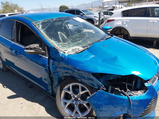 Продажа на аукционе авто 2013 Ford Focus Titanium, vin: 1FADP3N21DL108386, номер лота: 46181953