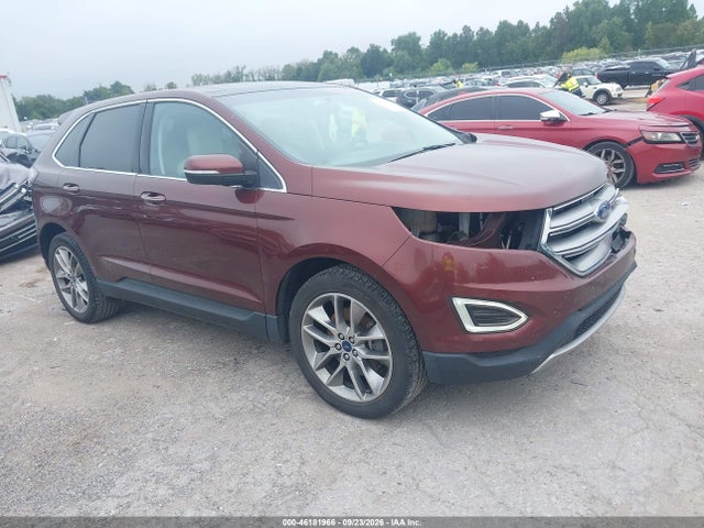 46181966 :رقم المزاد ، 2FMTK3K84FBB99441 vin ، 2015 Ford Edge Titanium مزاد بيع
