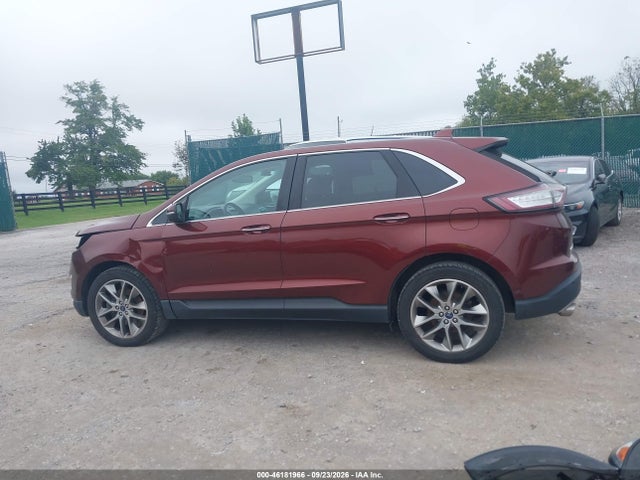 2015 Ford Edge Titanium მანქანა იყიდება აუქციონზე, vin: 2FMTK3K84FBB99441, აუქციონის ნომერი: 46181966