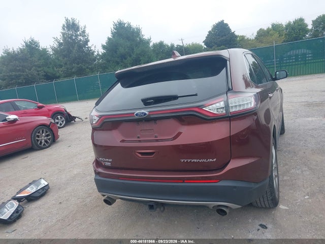 2015 Ford Edge Titanium მანქანა იყიდება აუქციონზე, vin: 2FMTK3K84FBB99441, აუქციონის ნომერი: 46181966