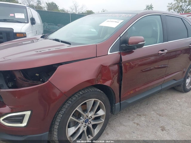 2015 Ford Edge Titanium მანქანა იყიდება აუქციონზე, vin: 2FMTK3K84FBB99441, აუქციონის ნომერი: 46181966