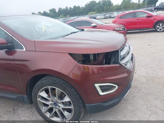 2015 Ford Edge Titanium მანქანა იყიდება აუქციონზე, vin: 2FMTK3K84FBB99441, აუქციონის ნომერი: 46181966