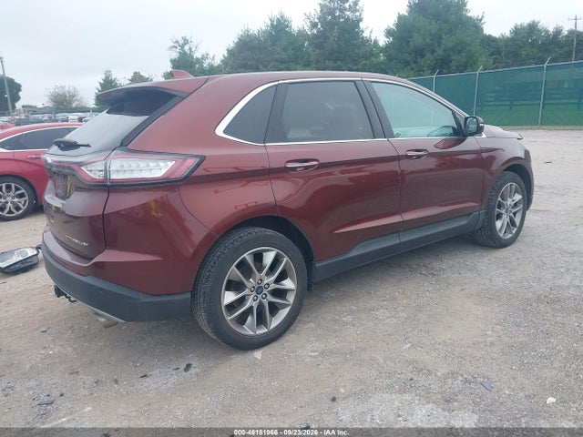 2015 Ford Edge Titanium მანქანა იყიდება აუქციონზე, vin: 2FMTK3K84FBB99441, აუქციონის ნომერი: 46181966