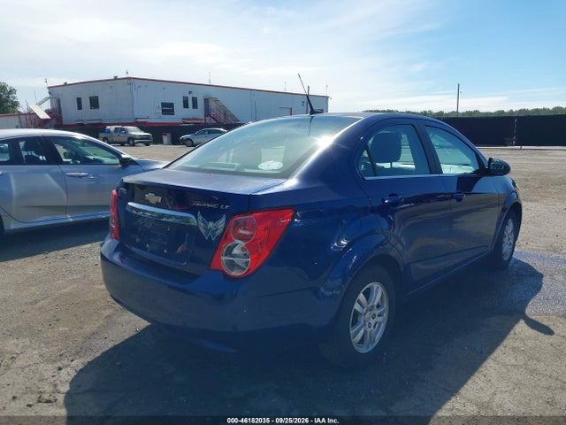 Aukcja sprzedaży 2013 Chevrolet Sonic Lt Auto, vin: 1G1JC5SGXD4151096, numer aukcji: 46182035