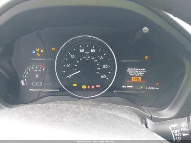 46182040 :رقم المزاد ، 3CZRU6H5XKM722049 vin ، 2019 Honda Hr-v Ex مزاد بيع