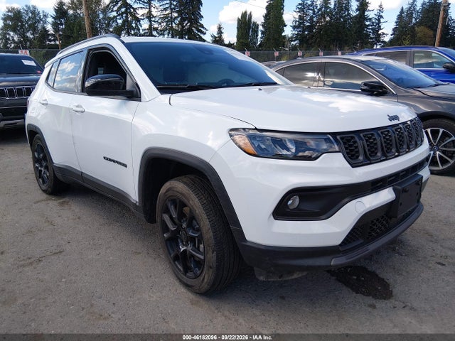 2025 Jeep Compass Latitude 4x4 მანქანა იყიდება აუქციონზე, vin: 3C4NJDBN6ST606007, აუქციონის ნომერი: 46182096